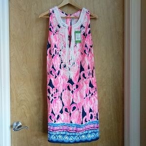 NWT Lilly Pulitzer Carlotta Stretch Shift, sz 12